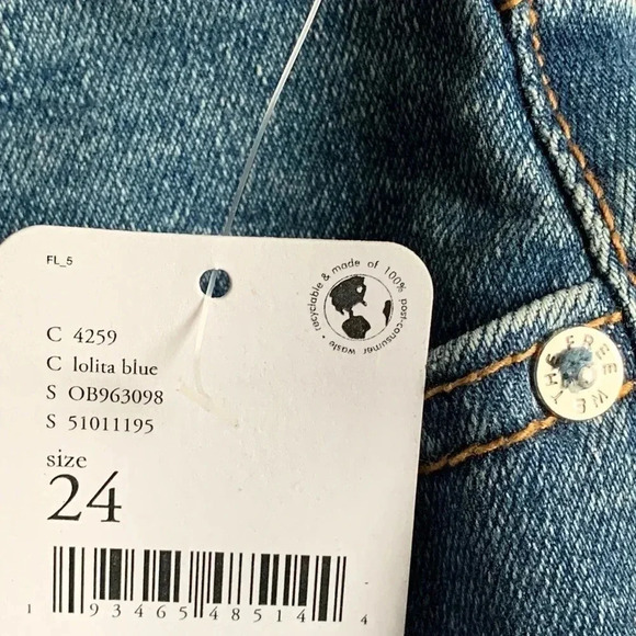 Free People Distressed Cutoff Shorts Waist 24 NWT - Picture 8 of 12